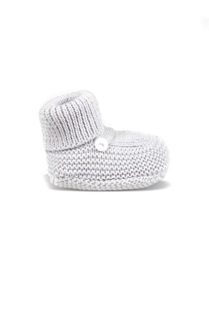 Babbucce grigie in lana LITTLE BEAR KIDS | 9132GRIGIO